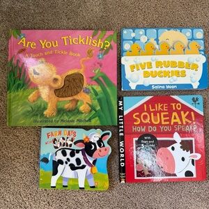 Baby Board Book Bundle Animal Learning Books